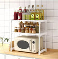 REPISA DOBLE PARA MICROONDAS – Organización y Ahorro de Espacio en tu Cocina