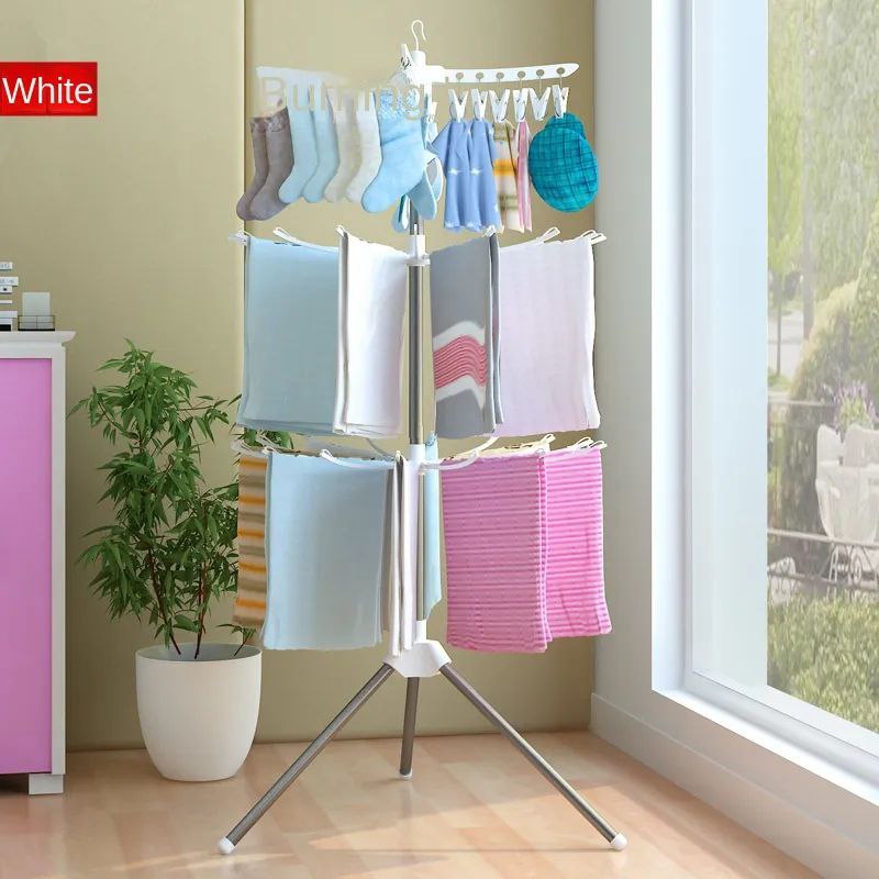 TENDEDERO PLEGABLE DE 3 NIVELES – Secado Rápido y Gran Capacidad en Poco Espacio