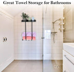 SOPORTE PARA TOALLAS – Organización y Comodidad para tu Baño