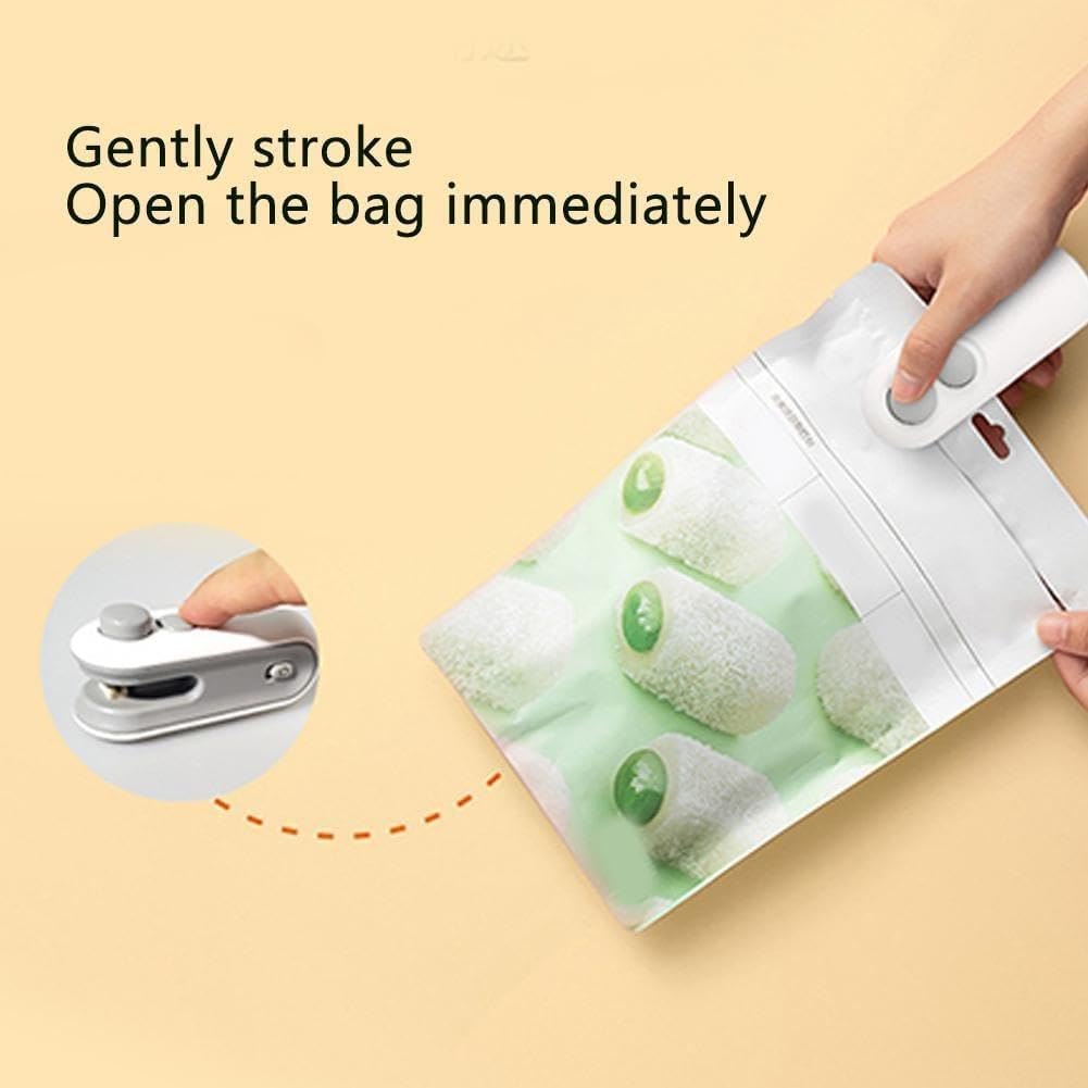 SELLADOR DE FUNDAS PORTÁTIL – Mantén tus Alimentos Frescos por Más Tiempo