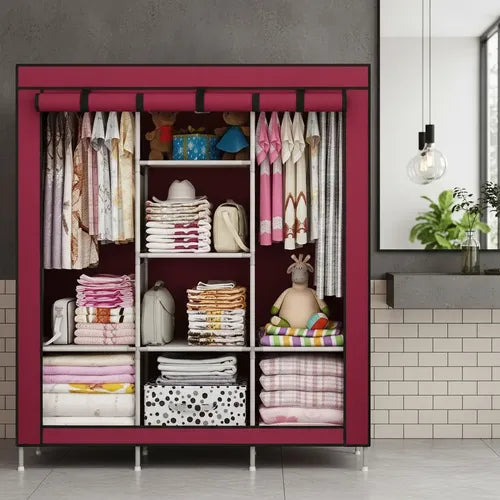 ROPERO ARMABLE CON 3 SECCIONES – Más Espacio y Organización para tu Hogar