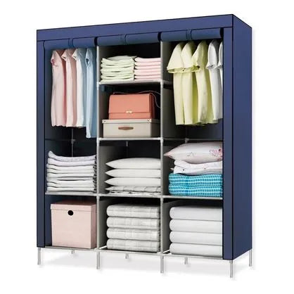 ROPERO ARMABLE CON 3 SECCIONES – Más Espacio y Organización para tu Hogar