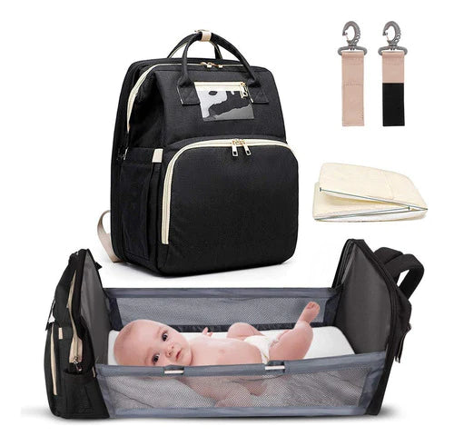 MOCHILA PAÑALERA CON CAMBIADOR – Comodidad y Organización